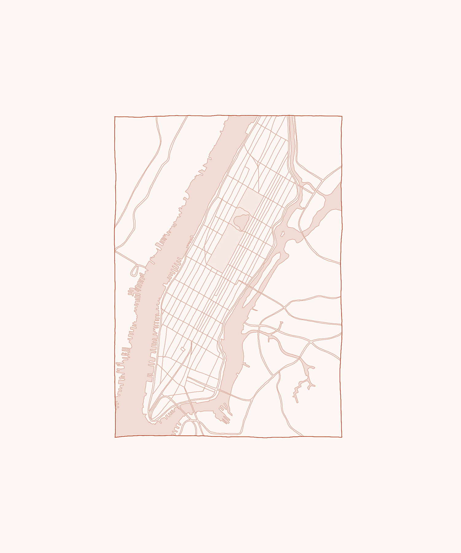 manhattan map